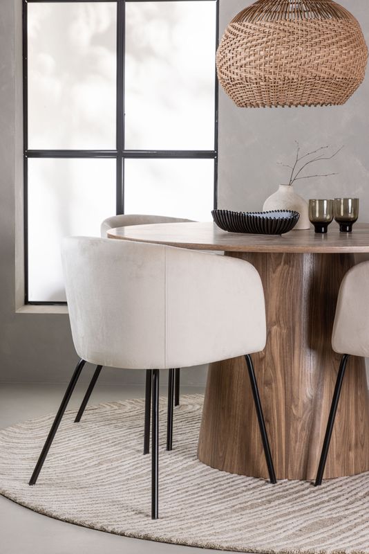 Venture Home Matgrupp Lanzo med stolarna Berit