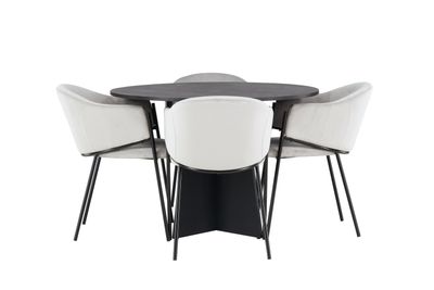 Venture Home Matgrupp Bootcut med Evelina stolar