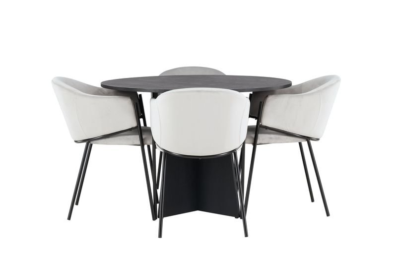 Venture Home Matgrupp Bootcut med Evelina stolar