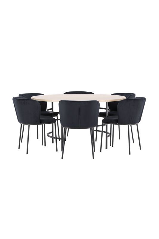 Venture Home Matbord Copenhagen med Edina Stol