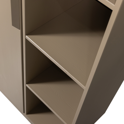 WOOOD Lowen Halvöppen Förvaringsskåp i Furu [FSC]