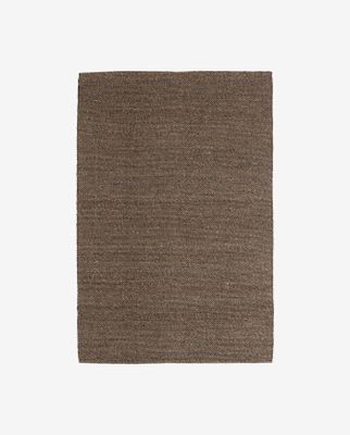 Nordal FIA Matta, Ull, 200x290 cm - Grå/Brun