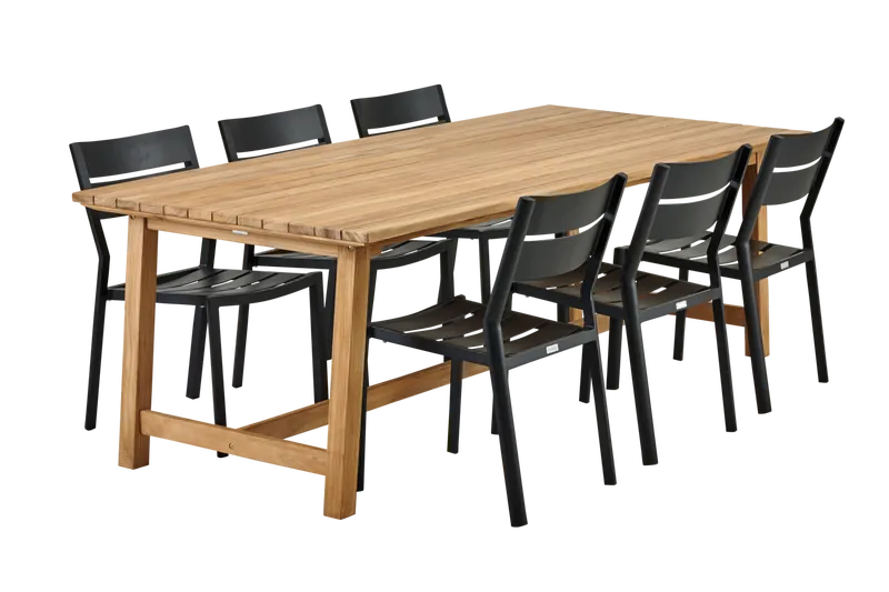 Brafab Keros Matbord 100x220 cm Teak