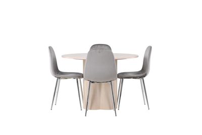 Venture Home Matgrupp Olivia med Stolarna Eva