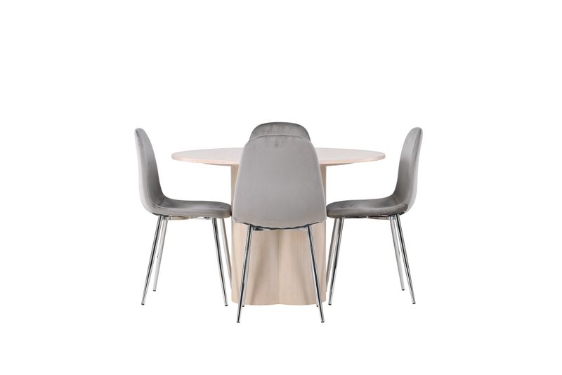 Venture Home Matgrupp Olivia med Stolarna Eva