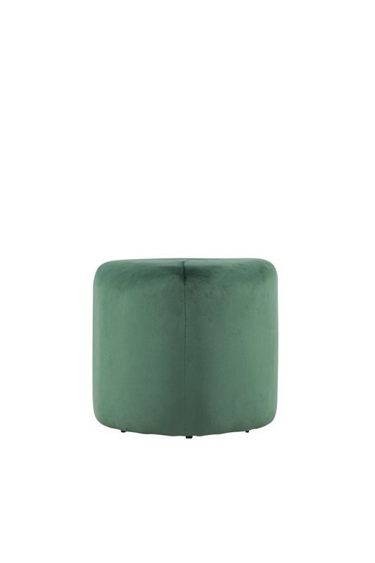 Venture Home Peg Puff i Grön Sammet