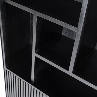 Eleonora Bokhylla Remi - Svart Brun