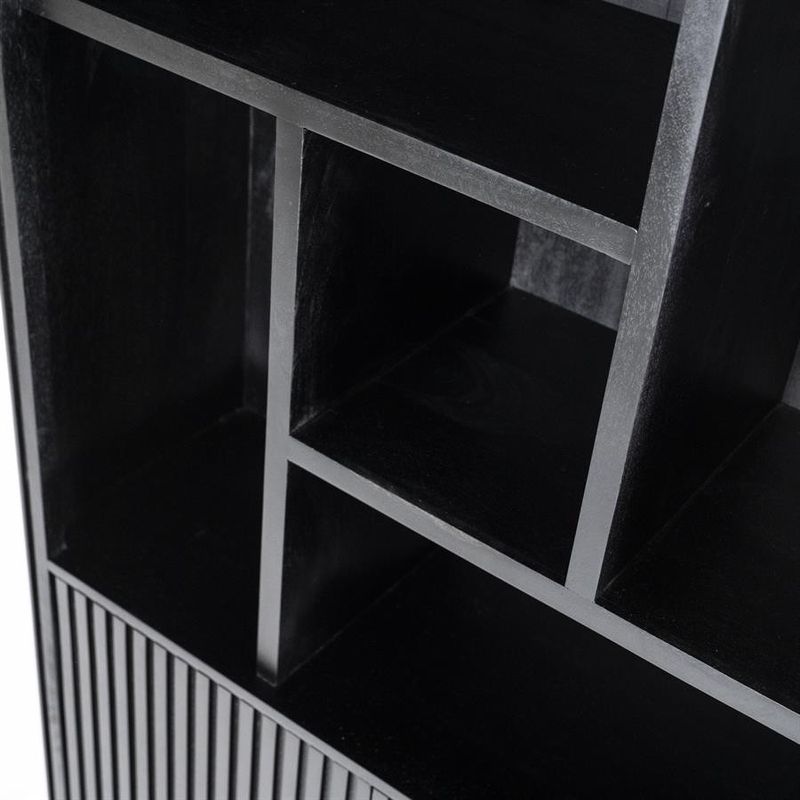 Eleonora Bokhylla Remi - Svart Brun