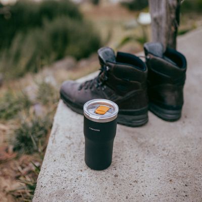 Fiskars Termosmugg svart 0,5 liter  On-the-go mug