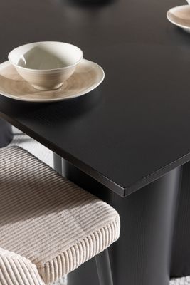 Venture Home Olivia Matbord med Leone Matstol