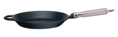 Ronneby Bruk, Maestro Stekpanna Gjutjärn 28 cm Rostfritt Värmeventilerat Skaft