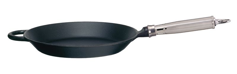 Ronneby Bruk, Maestro Stekpanna Gjutjärn 28 cm Rostfritt Värmeventilerat Skaft