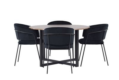 Venture Home Matgrupp Durango med stolarna Selma