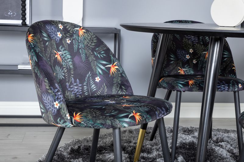 Venture Home Matgrupp Dipp med stolarna Velvet