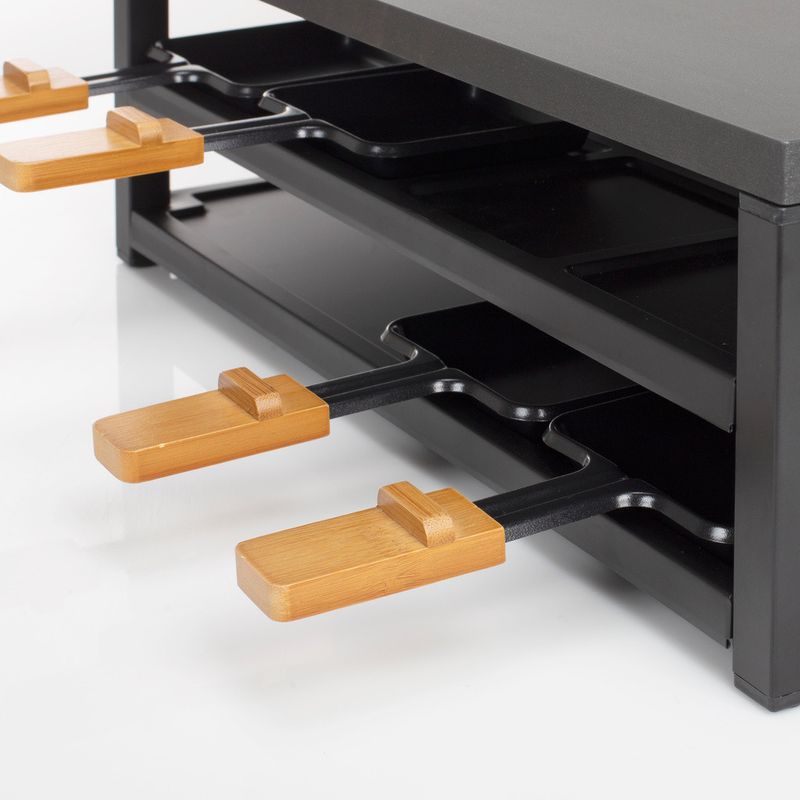 Princess Raclette 162655  Black Steel Raclette för 8pers.