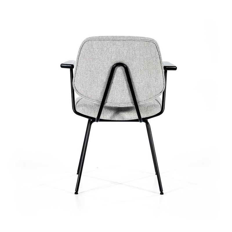 Eleonora Stol Lynn med armstöd - grå fletcher