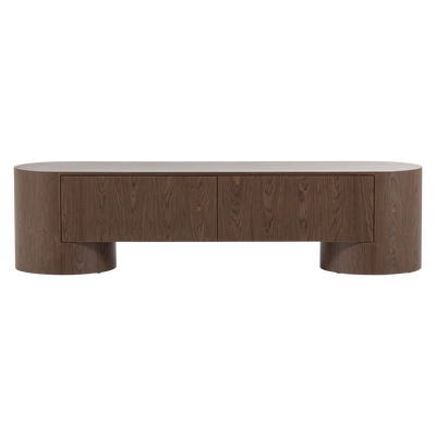 WOOOD VELARI TV-bänk i brun träfanér