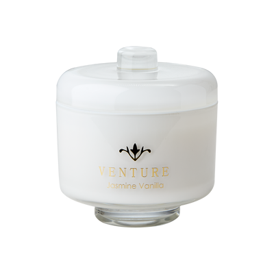 Affari of Sweden VENTURE Doftljus Jasmine vanilla, Vit
