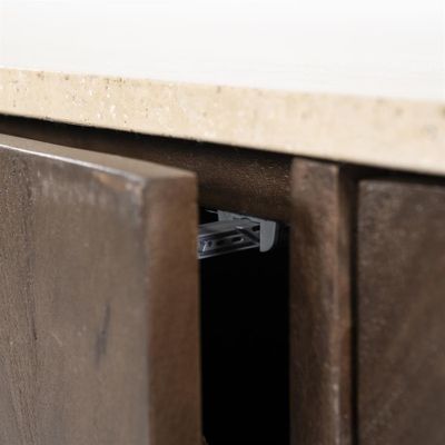 Eleonora Sideboard Lio - 3 Dörrar, Brun