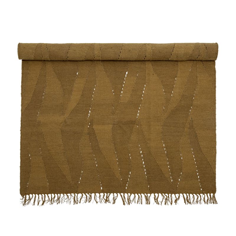 Bloomingville Zola Matta, Brun, Ull