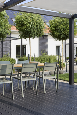 Brafab Nox Matbord 90x238 cm Bambu/Nordic Green