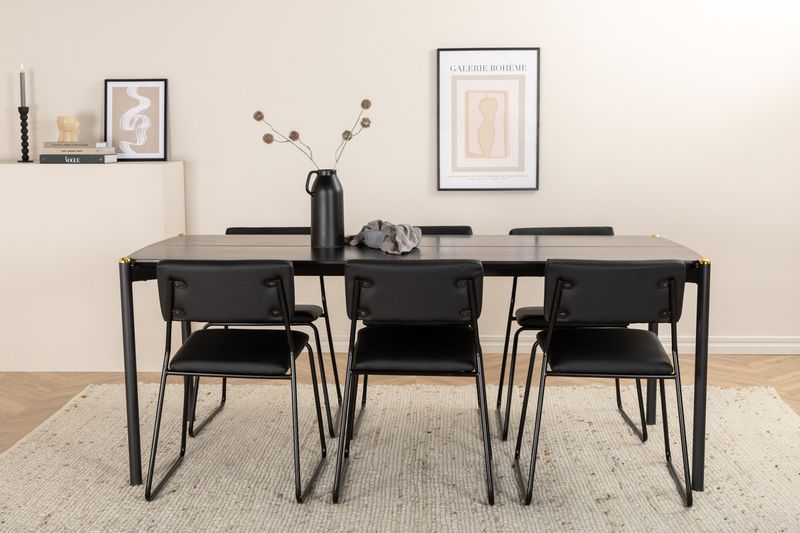 Venture Home Pelle, Kenth Rektangulär Matgrupp