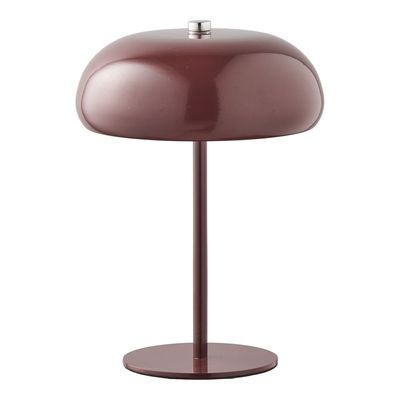 House Nordic Margate Bordslampa Bordeaux 16x16x23 cm