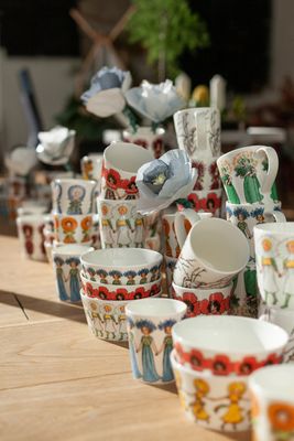 Design House Stockholm Elsa Beskow Skål Cornflower 50 cl