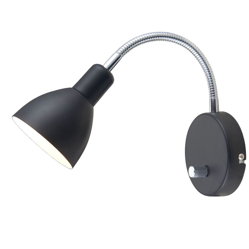 Halo Design DENVER Wall Vägglampa Svart 21 cm