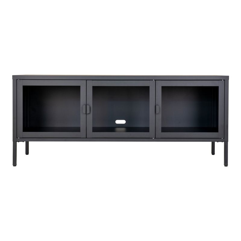House Nordic Brisbane tv-bänk, Svart 130 x 40 x 55 cm