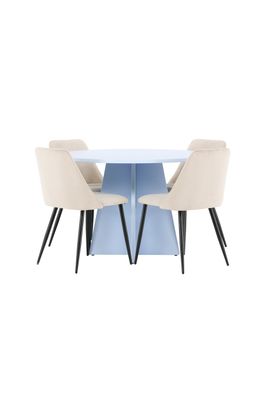 Venture Home Matbord Bootcut med Night Stol