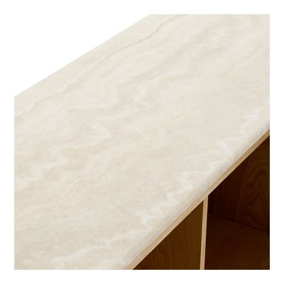 House Nordic Larvik skänk natur/offwhite, 180 cm