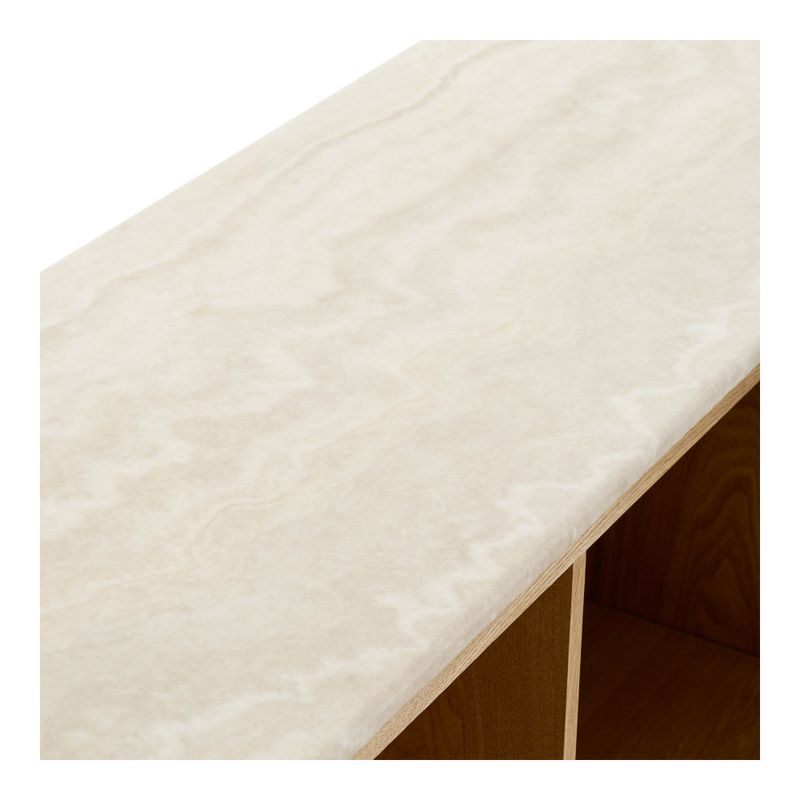 House Nordic Larvik Skänk - Sideboard, granit/askfaner