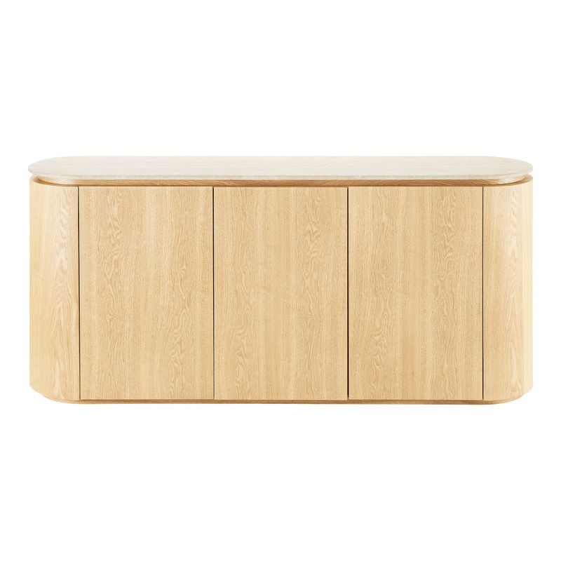 House Nordic Larvik Skänk - Sideboard, granit/askfaner
