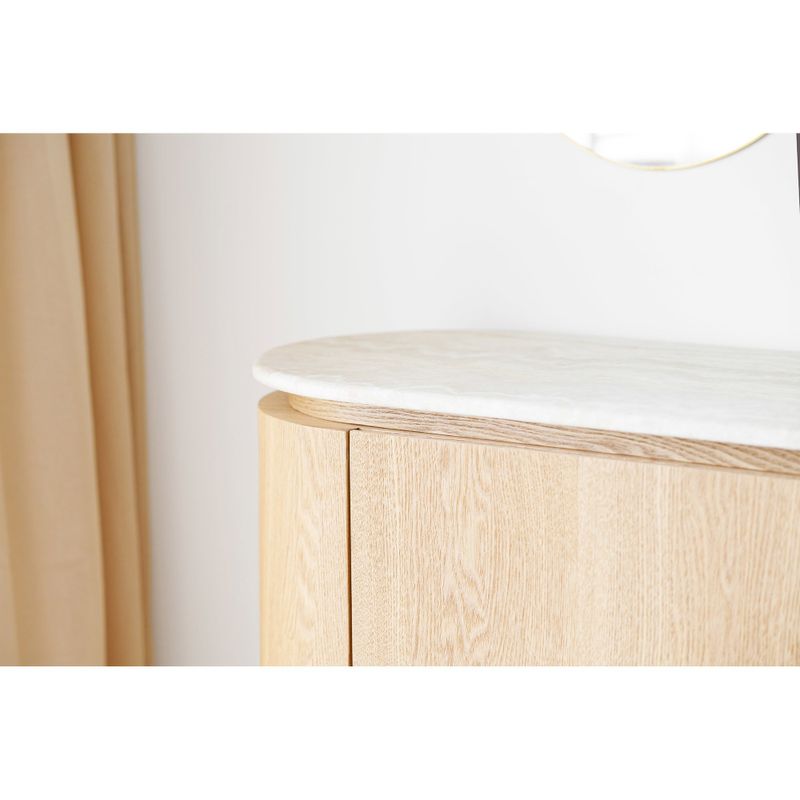 House Nordic Larvik skänk natur/offwhite, 180 cm