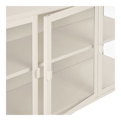 House Nordic Brisbane Skänk - Sideboard med 3 glasdörrar