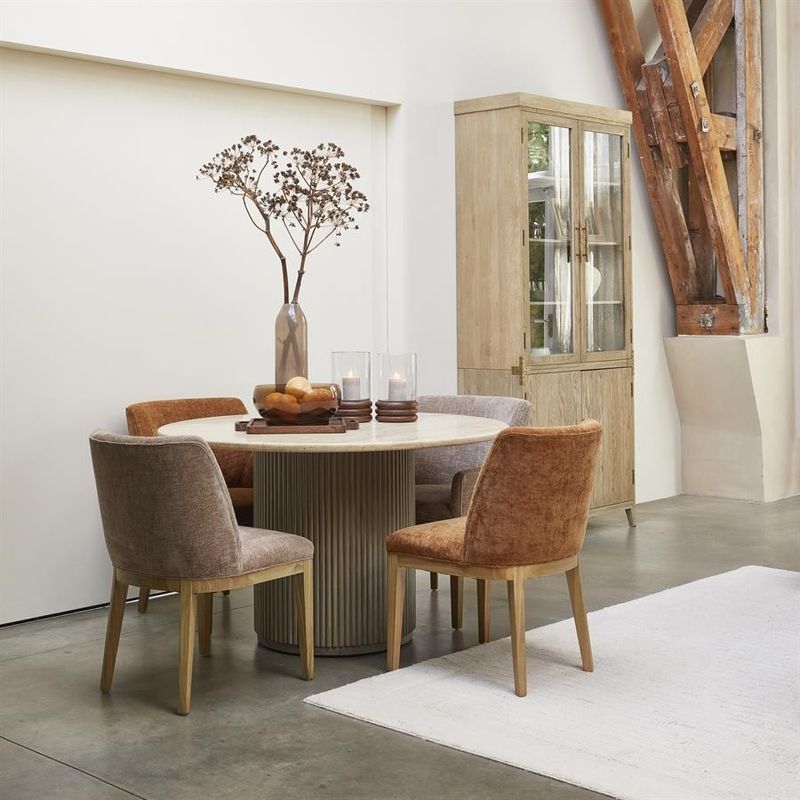 Riviera Maison Whistler matstol gråbrun