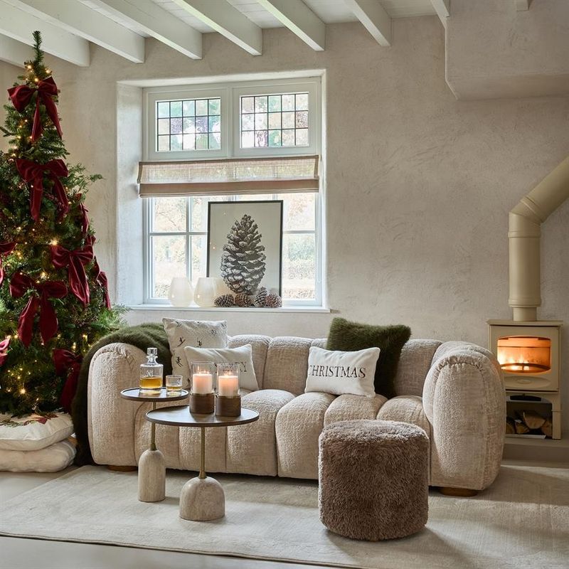 Riviera Maison Vicenza loungesoffa naturbeige