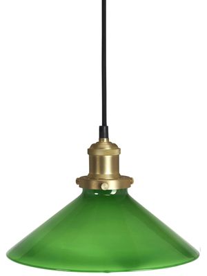 PR Home August Fönsterlampa Grön 25 cm