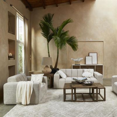 Riviera Maison Dazzle fåtölj grå