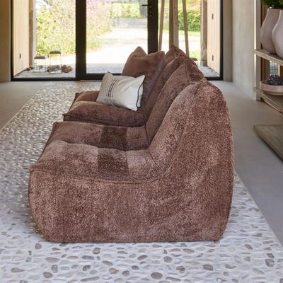 Riviera Maison Manhattan Weave fåtölj brun
