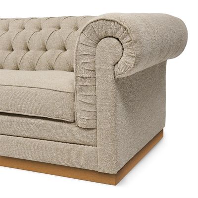 Riviera Maison Crescent soffa sandfärgad