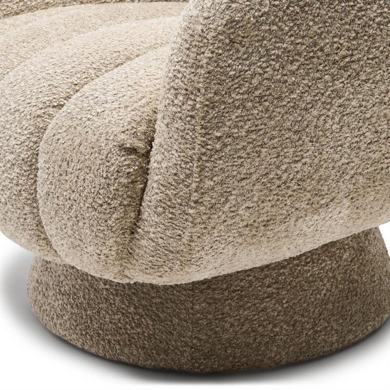 Riviera Maison Scotia snurrfåtölj beige