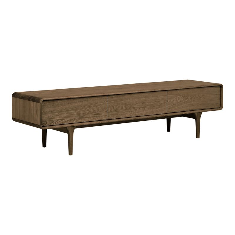 House Nordic Darwin TV-bänk - Ek, mörkbrun, 180x45x45 cm