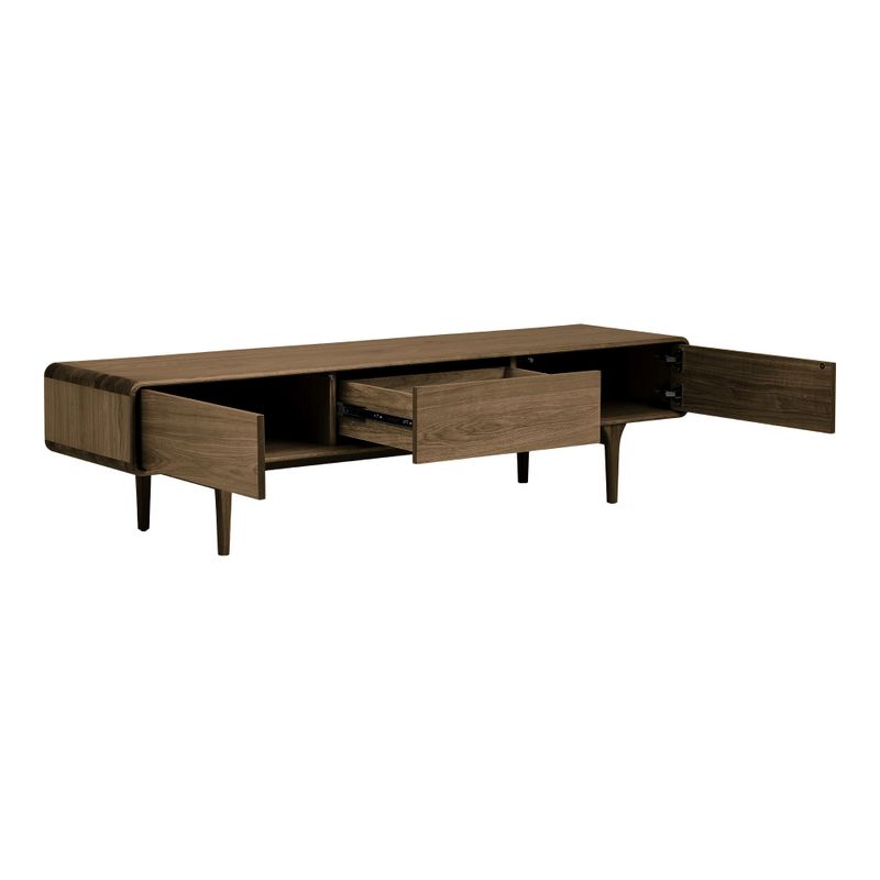 House Nordic Darwin TV-bänk - Ek, mörkbrun, 180x45x45 cm
