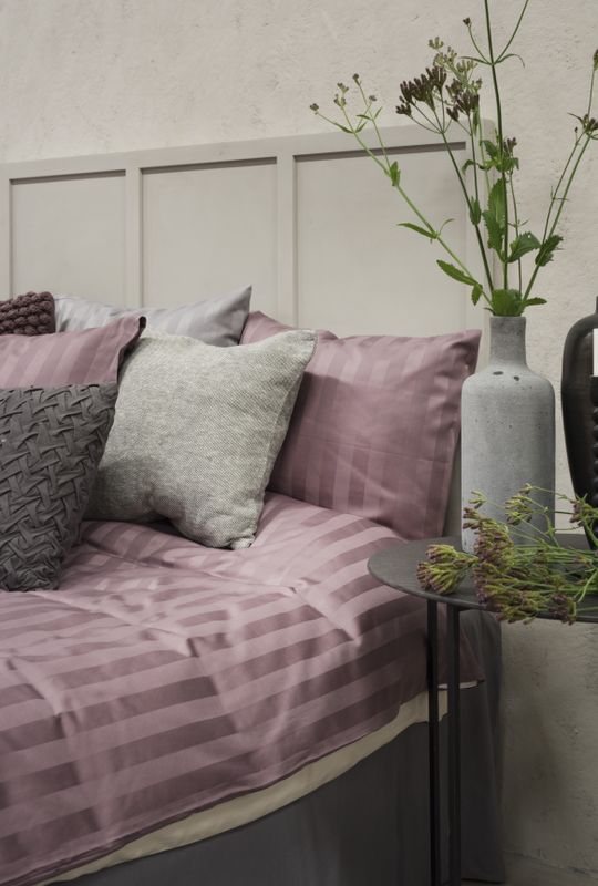 Borganäs Satin Påslakanset Lila 150x210 cm 2 delar