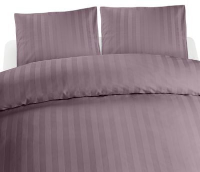 Borganäs Satin Påslakanset Lila 220x210 50x60