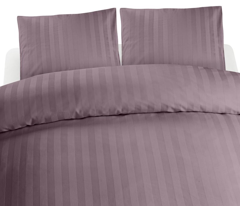 Borganäs Satin Påslakanset Lila 220x210 50x60