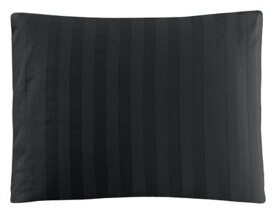 Borganäs Satin Örngott Svart 50x60 cm