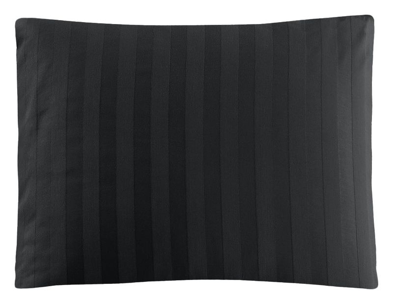 Borganäs Satin Örngott Svart 50x60 cm